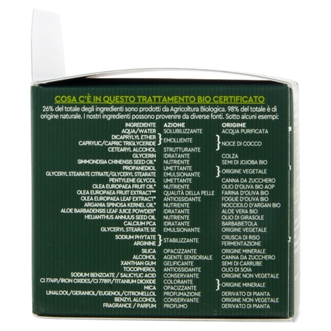 Tesori di Provenza Crema Viso Rosa Bio, Anti-età e Illuminante, 50 ml
